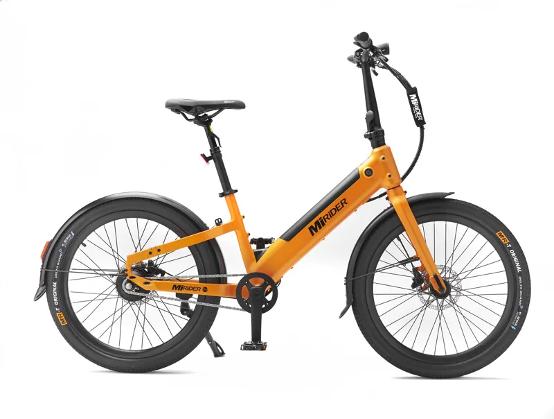 MiRider 24 Compact Step-Through eBike Ember Orange