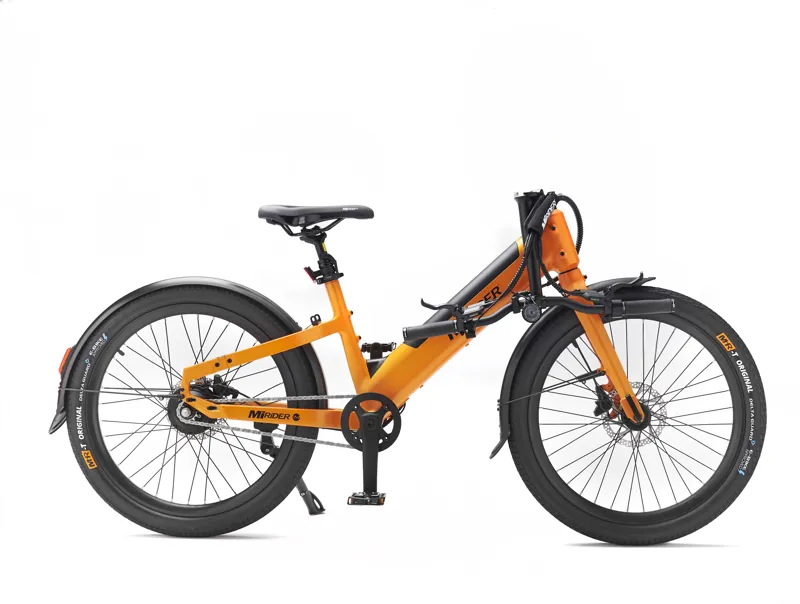 MiRider 24 Compact Step-Through eBike Ember Orange-2
