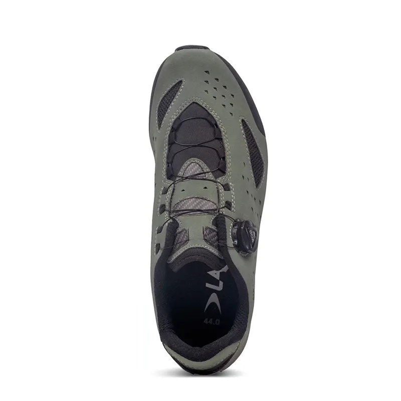 Lake MX177 BOA MTB Shoes in Beetle Green-3