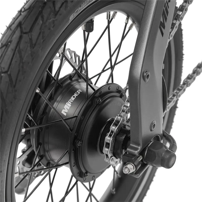 MiRiDER One 16 Folding eBike Onyx Grey-5