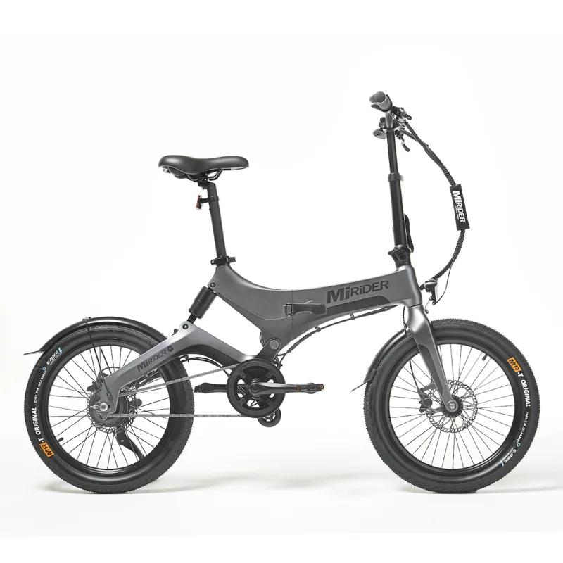 MiRiDER 20 Compact Folding eBike Onyx Grey