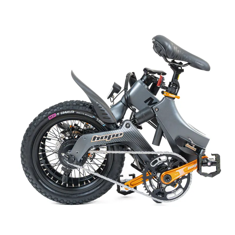 Hope Edition MiRiDER One GB3 16 Folding eBike Onyx Grey-2