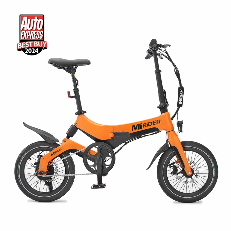 MiRiDER One 16 Folding eBike Ember Orange