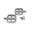 Hope Kids F12 Pedals Pair Silver
