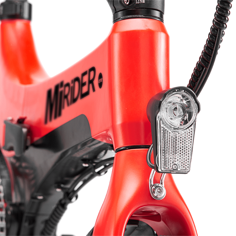 MiRiDER One 16 Folding eBike Eclipse Red-2