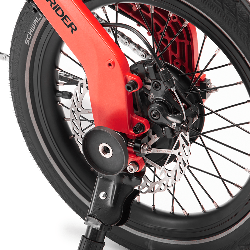 MiRiDER One 16 Folding eBike Eclipse Red-7
