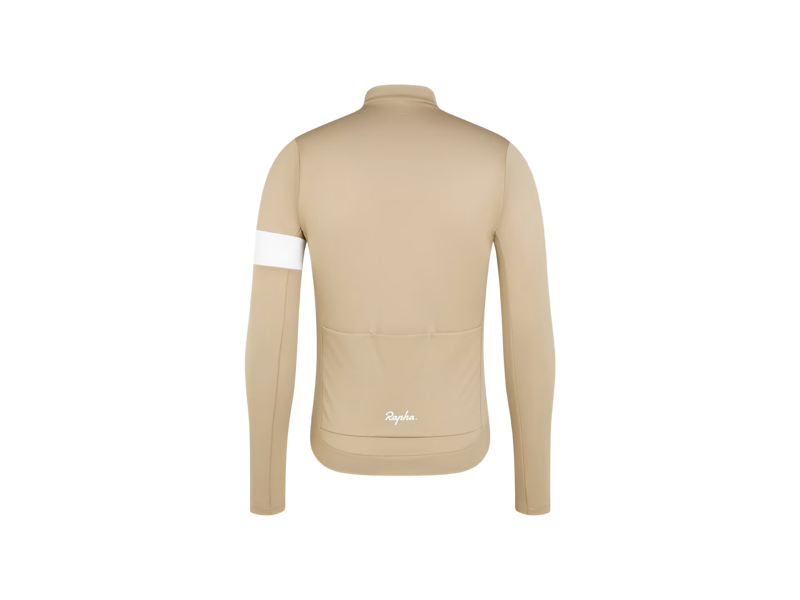 Rapha Core Thermal Long-Sleeve Jersey Tan-1