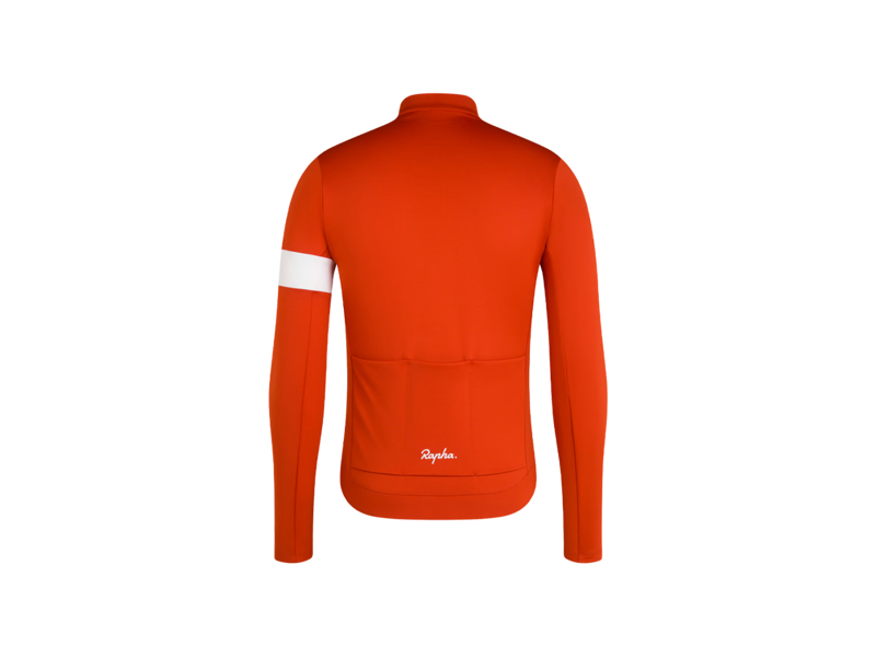 Rapha Core Thermal Long-Sleeve Jersey Paprika-1
