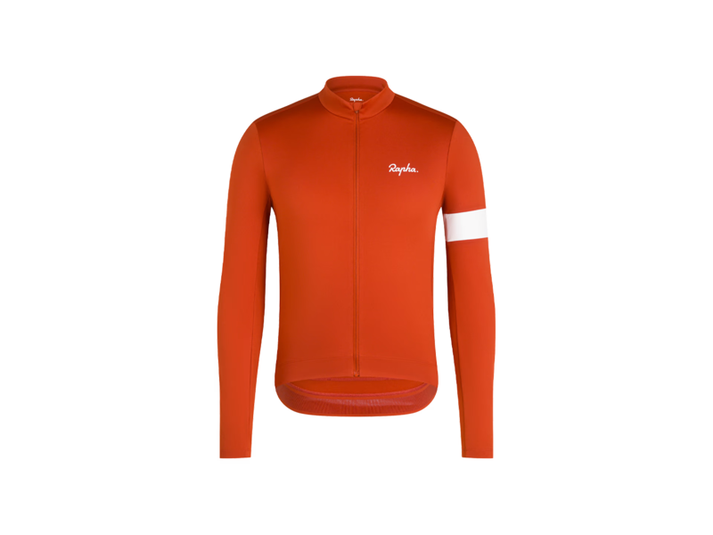 Rapha Core Thermal Long-Sleeve Jersey Paprika