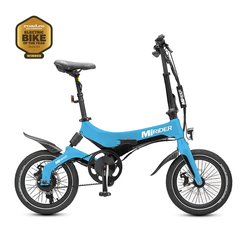 MiRiDER One GB3 16 Folding eBike Azure Blue