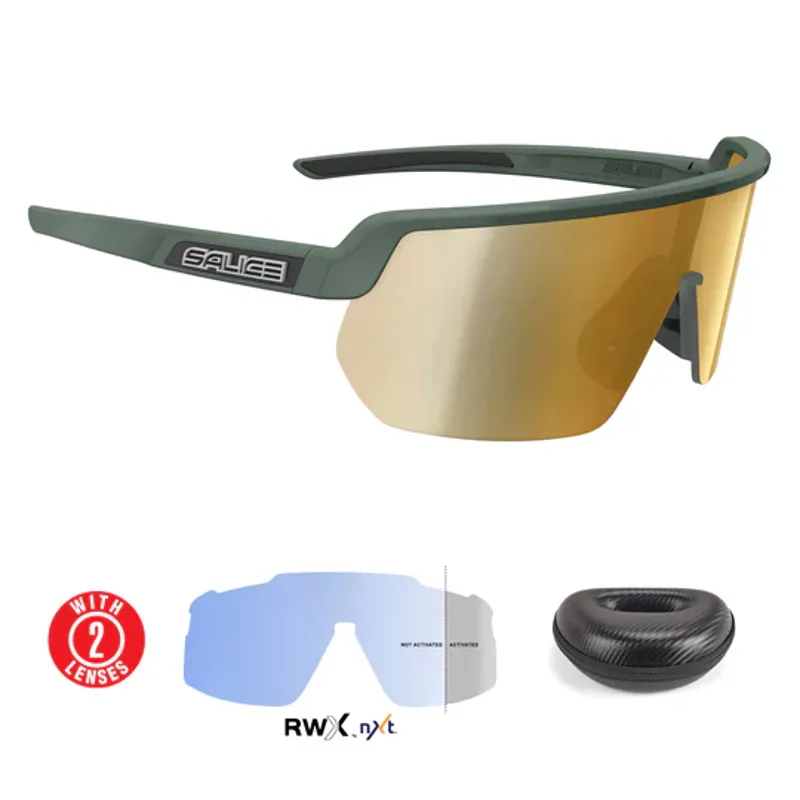 Salice 023 RWX Photochromatic Mirror Green