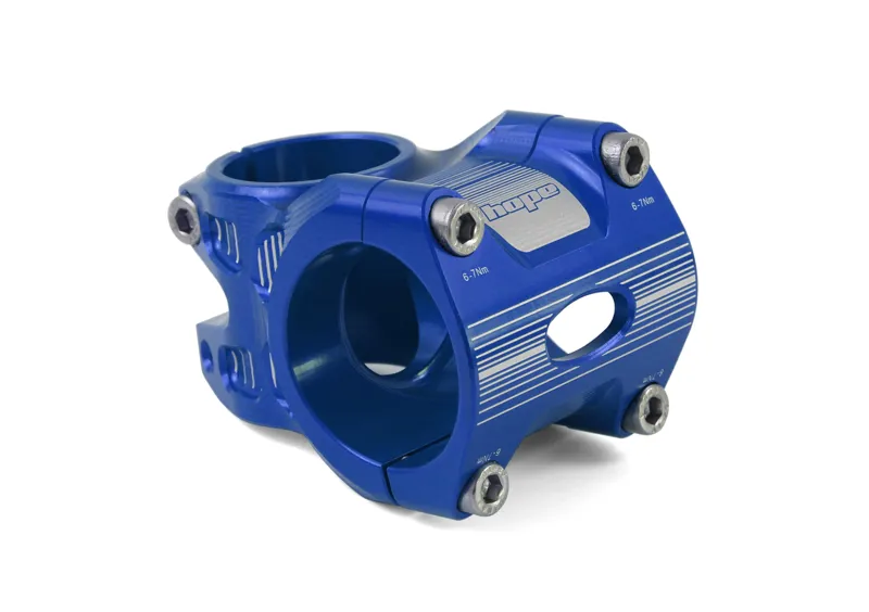 Hope AM Stem 0 Deg 35mm 35 Dia Blue