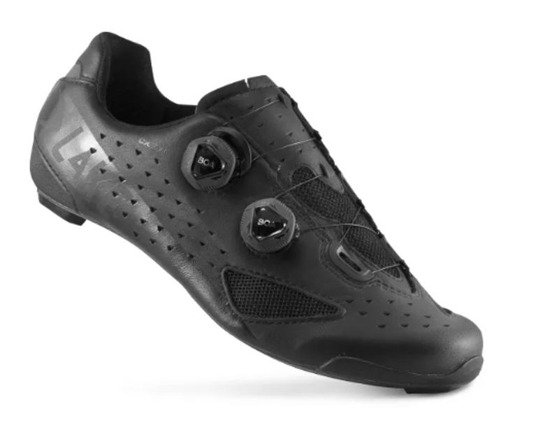 Lake CX238 Carbon Road Shoe Wide Fit in Black -1