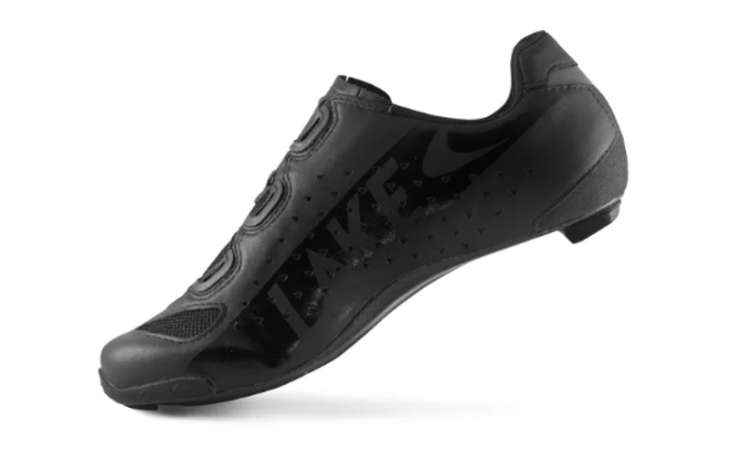 Lake CX238 Carbon Road Shoe Wide Fit in Black -2