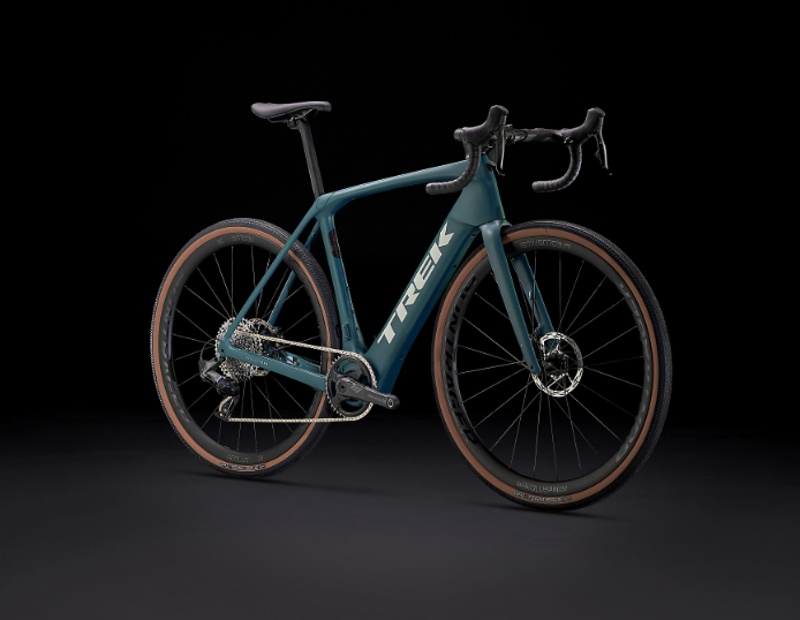Trek Domane+ SLR 6 eTap EU Electric Road Bike in Juniper-1