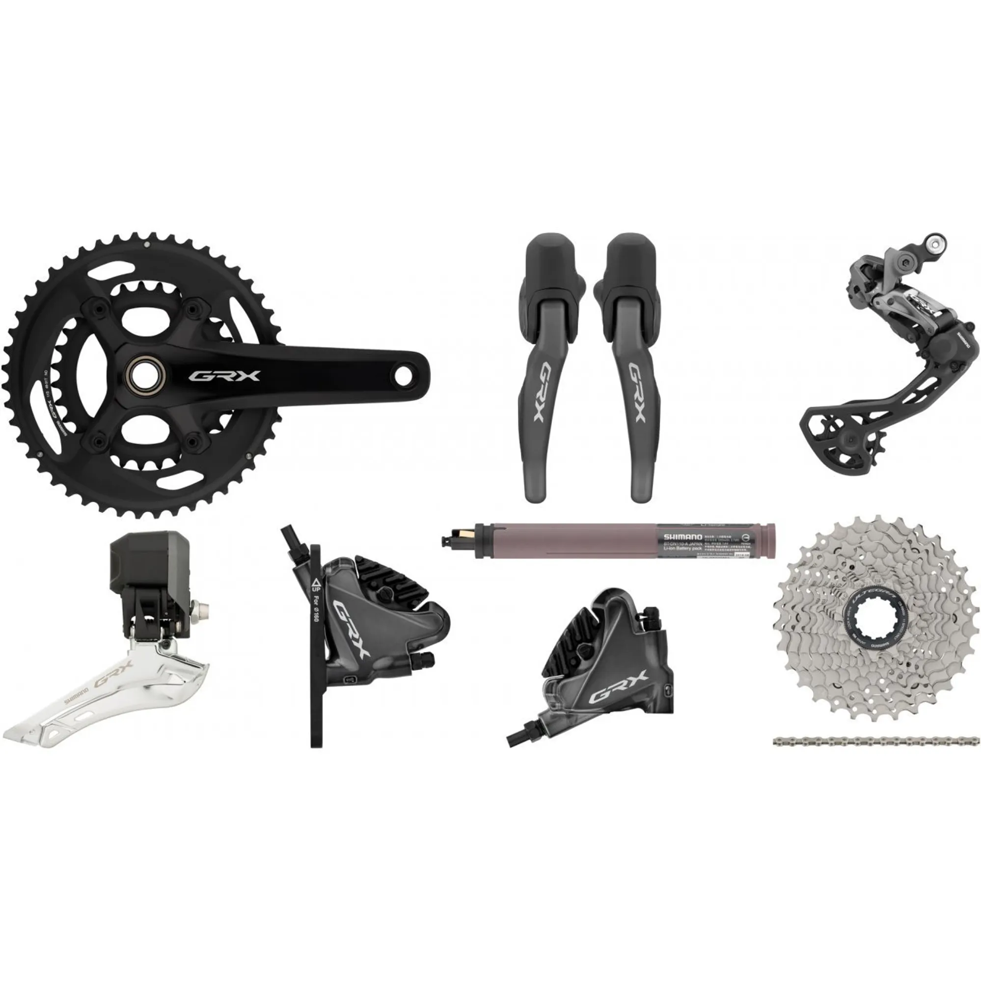 Shimano GRX Di2 RX825 Goes 12-speed And Wiredless, But Still No 1x Option