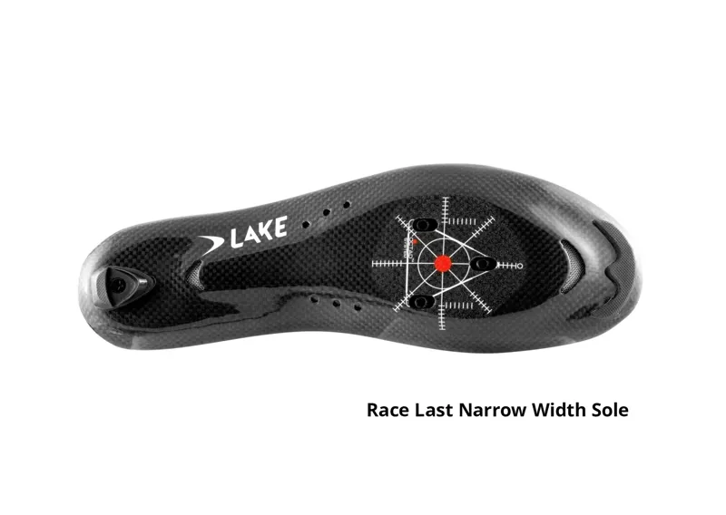 Lake TX224 Competition White/Black Narrow-3