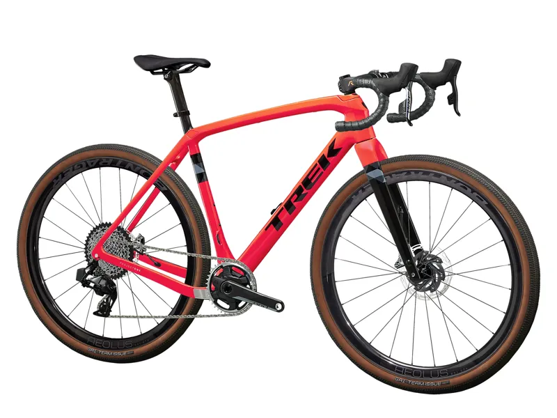 Trek Checkpoint SLR 9 eTap 2022 Gravel Bike Radioactive Coral