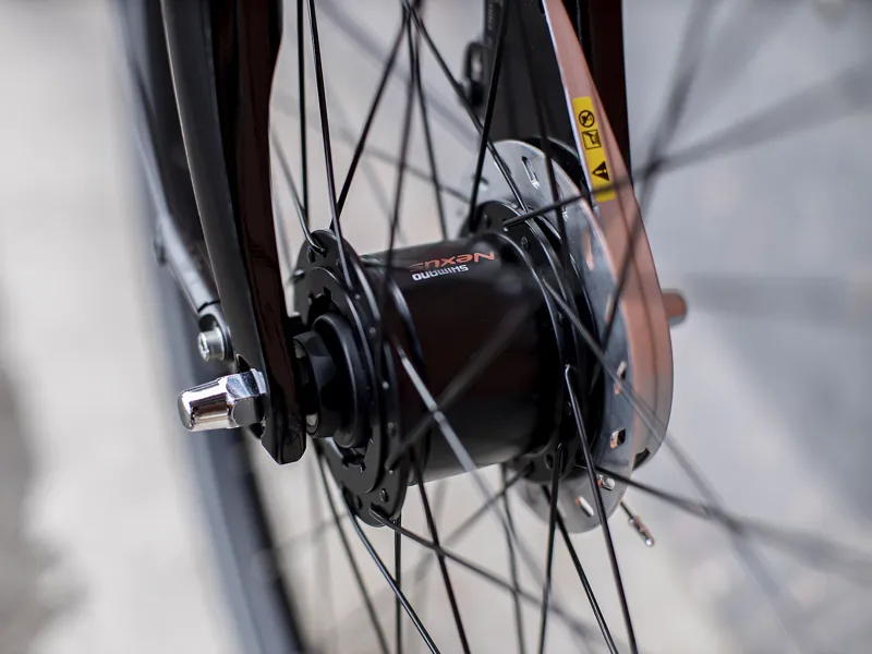 Trek District 1 Equipped Hybrid Electric Bike in Black-4