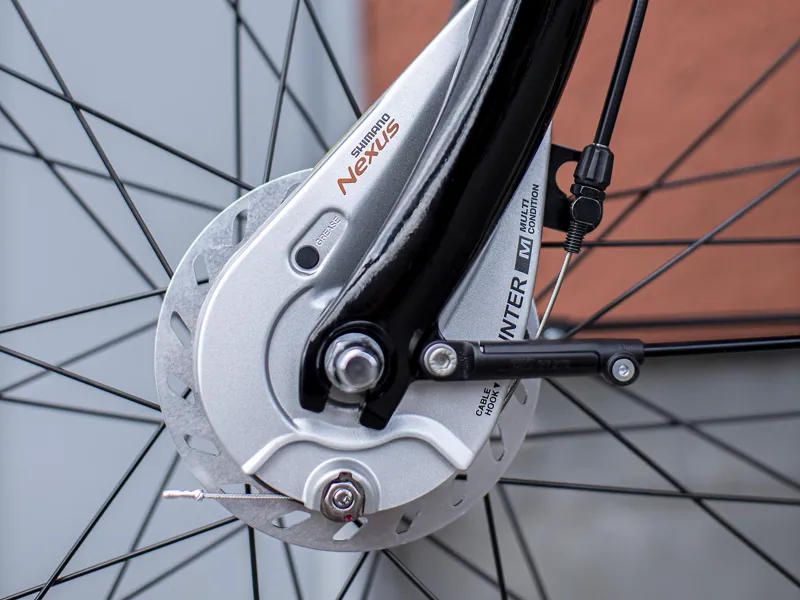 Trek District 1 Equipped Hybrid Electric Bike in Black-3