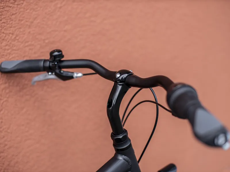 Trek District 1 Equipped Hybrid Electric Bike in Black-2