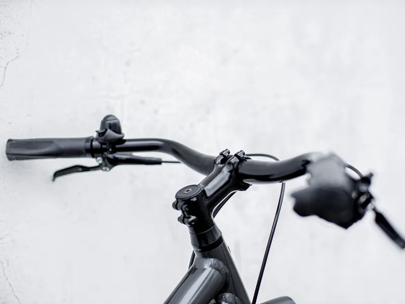 Trek District 4 Equipped Stagger Hybrid Bike in Grey-1