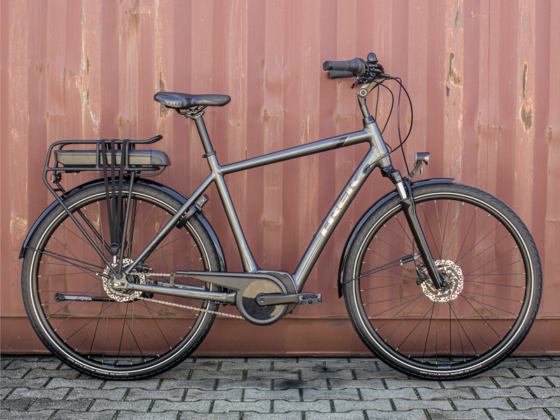 Trek District+ 1 500WH 2022 Electric Hybrid Bike Lithium Grey-1