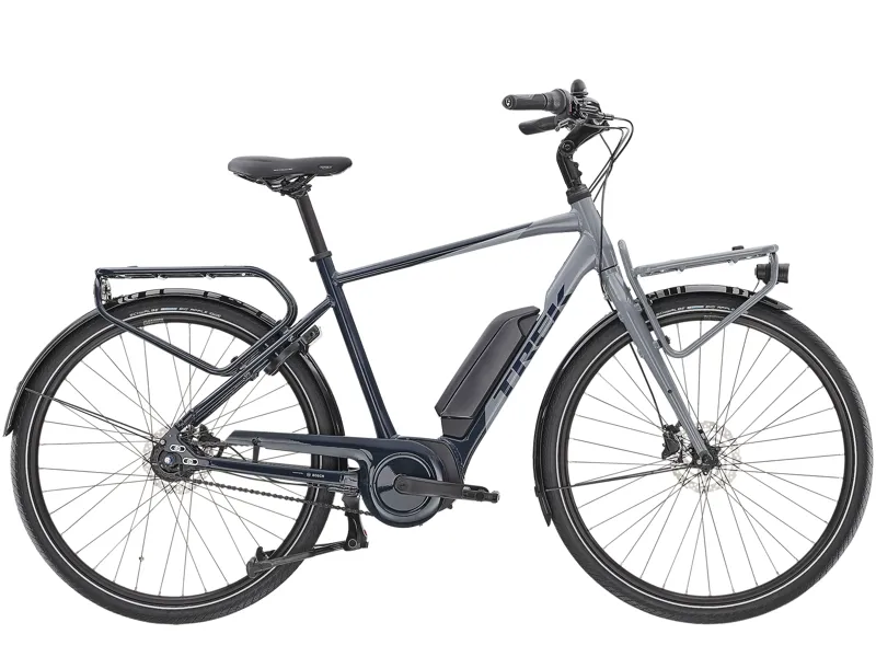 Trek District+ 2 2022 Electric Hybrid Bike Nautical Navy and Slate