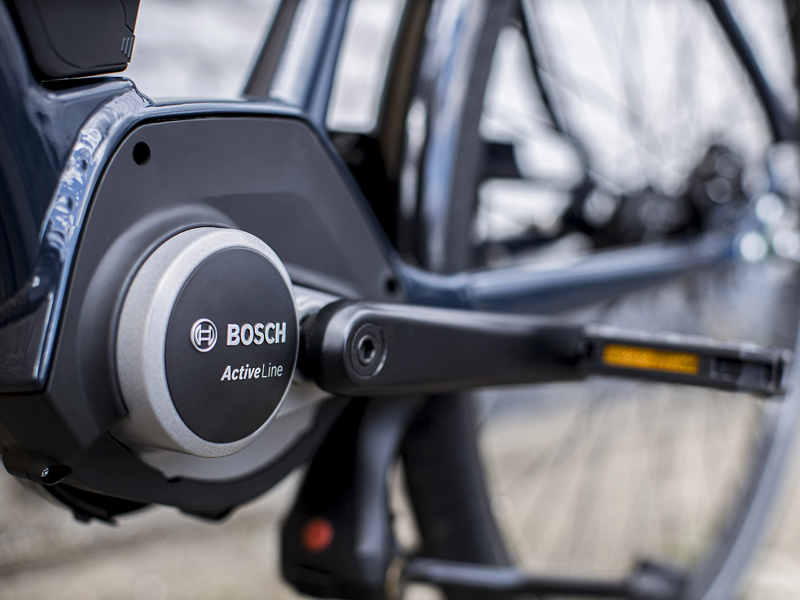 Trek District+ 2 2022 Electric Hybrid Bike Nautical Navy and Slate-8