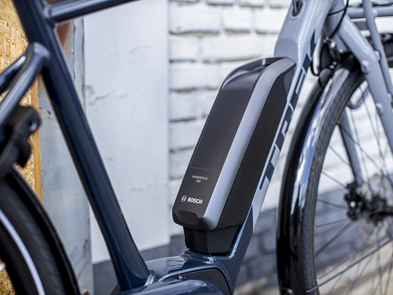 Trek District+ 2 2022 Electric Hybrid Bike Nautical Navy and Slate-7