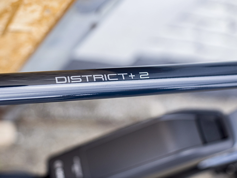 Trek District+ 2 2022 Electric Hybrid Bike Nautical Navy and Slate-5