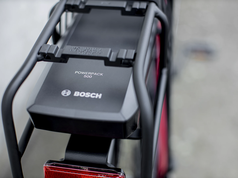 Trek District+ 4 Lowstep 500WH 2022 Electric Hybrid Bike Rage Red-8