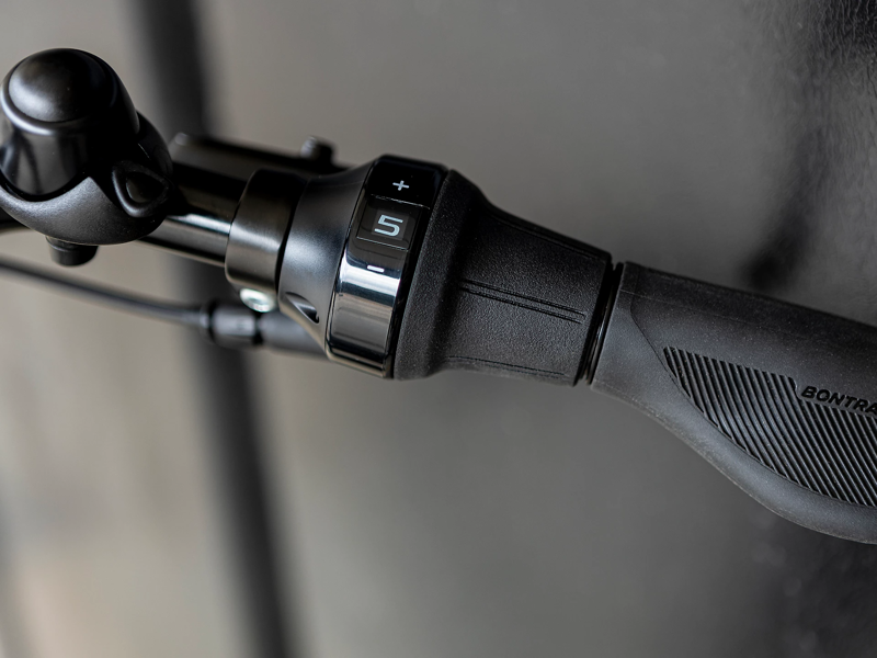 Trek District+ 8 2022 Electric Hybrid Bike Mulsanne Blue-2