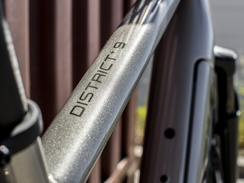 Trek District+ 9 2022 Electric Hybrid Bike Metallic Gunmetal-2