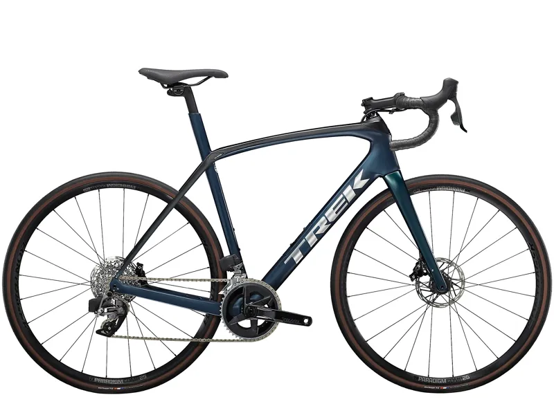 Trek Domane SL 6 eTap 2022 Carbon Road Bike Satin Dark Aquatic Sa