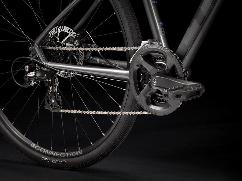 Trek Dual Sport 1 2022 Hybrid Bike Lithium Grey-6