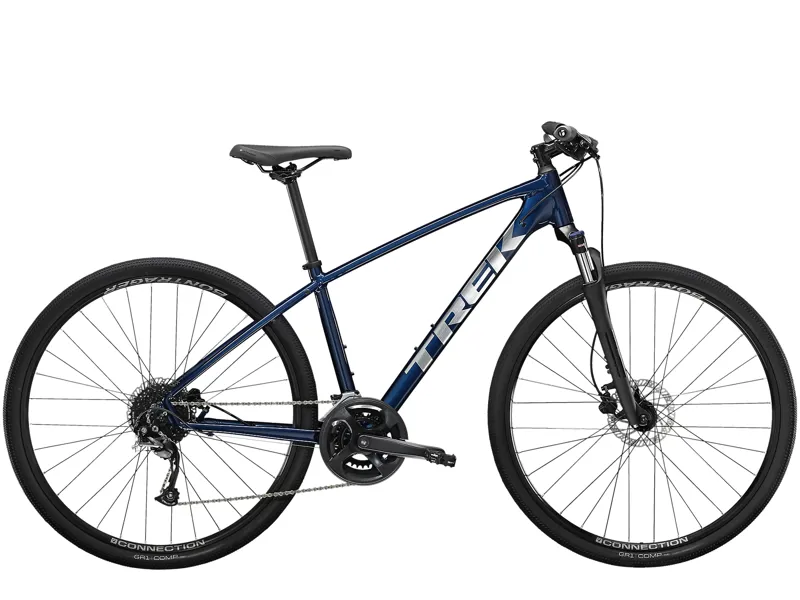 Trek Dual Sport 2 2022 Hybrid Bike Mulsanne Blue