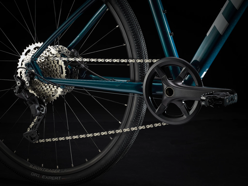 Trek Dual Sport 3 2022 Hybrid Bike Dark Aquatic-6