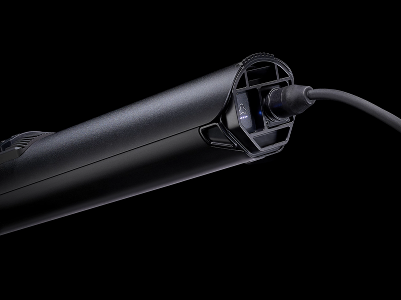 Trek E-Caliber 9.9 XTR 2022 EU Carbon Electric Mountain Bike Blue Smoke/Radioactive Coral-5