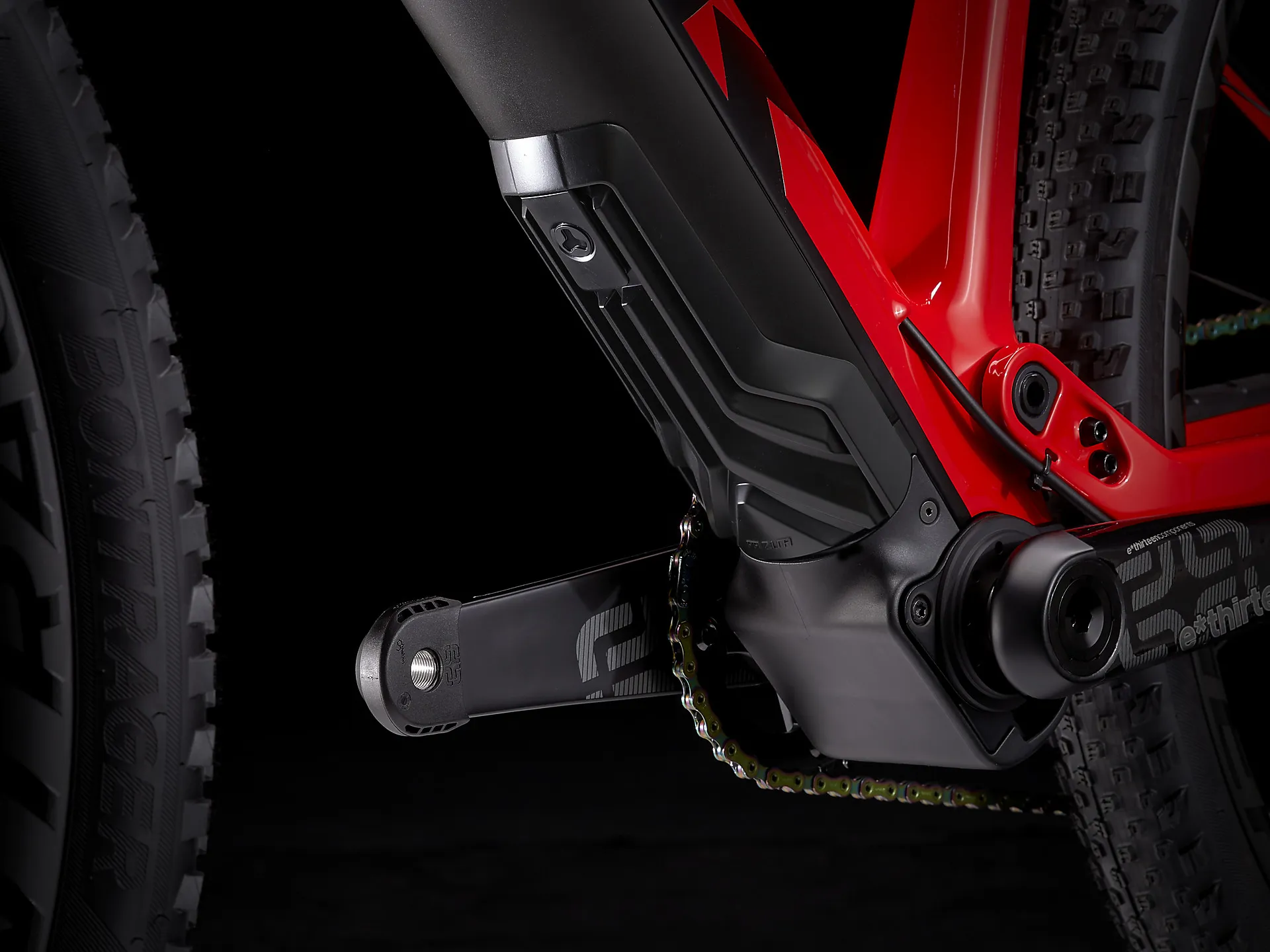 Trek E-Caliber XX1 AXS 2022 EU Carbon Electric Mountain Bike Gloss  Radioactive Red/Matte Black