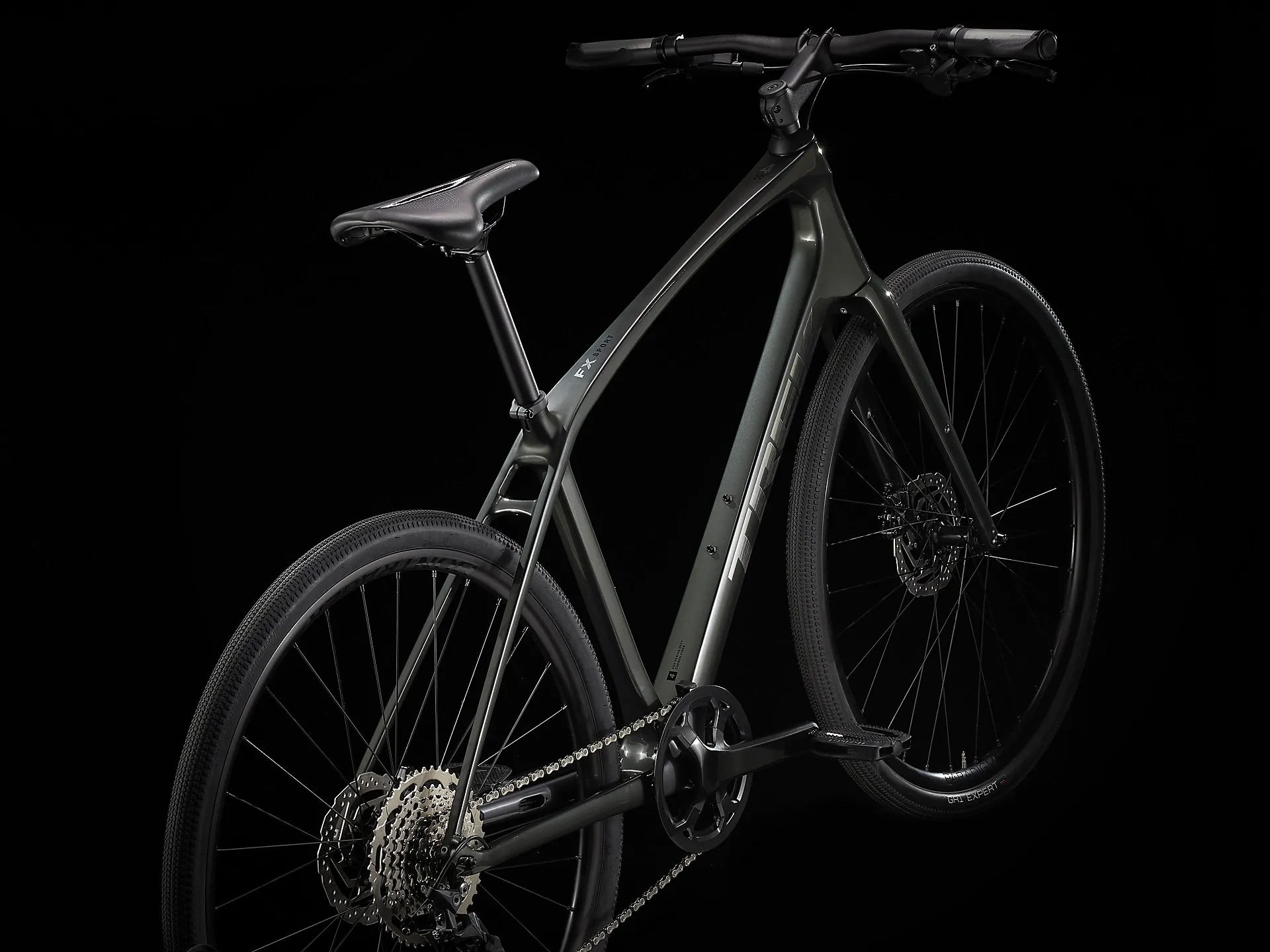 Trek FX Sport 4 Carbon Hybrid Fitness Bike Lithium Grey