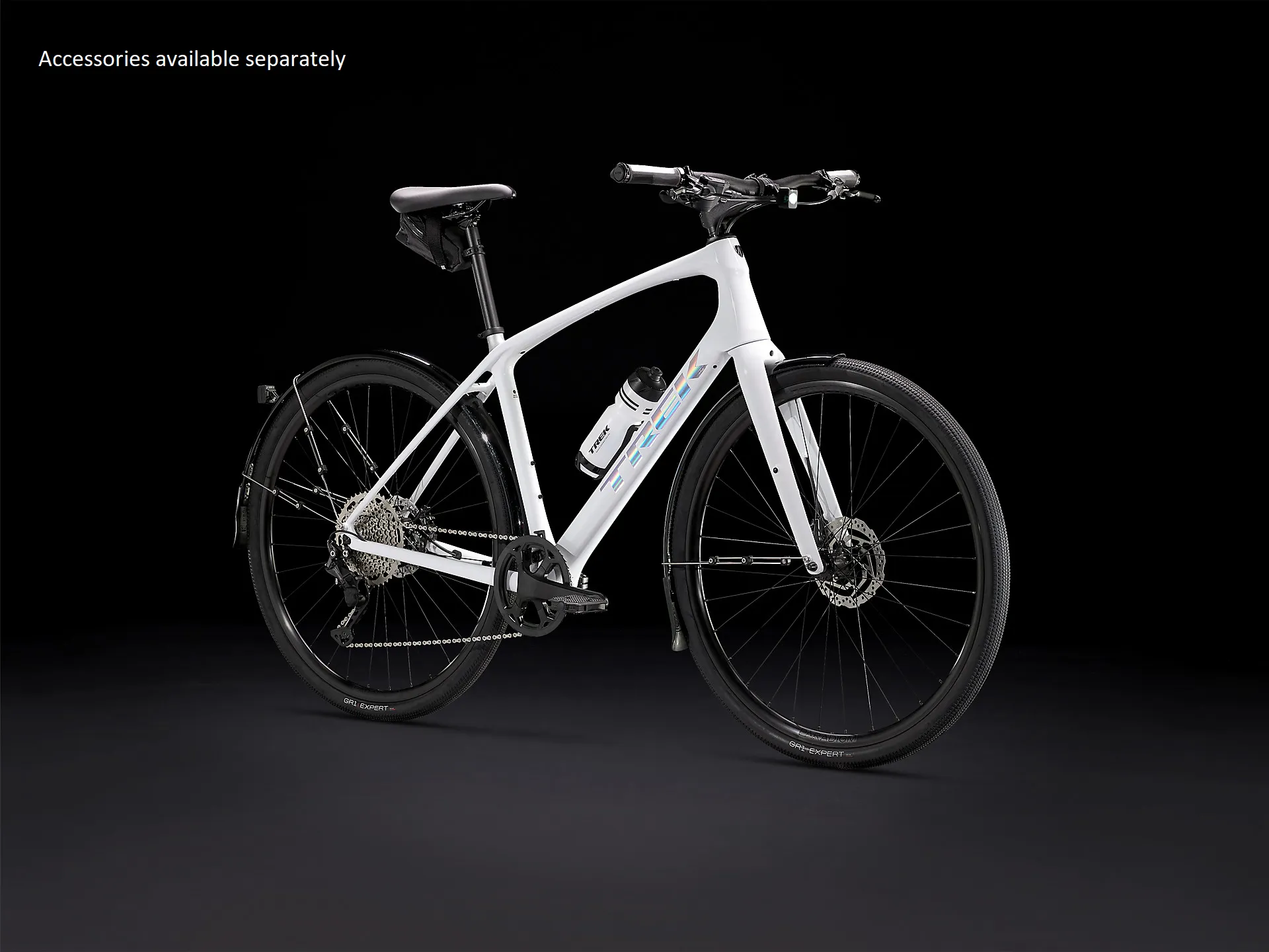 Trek FX Sport 4 Carbon Hybrid Fitness Bike White
