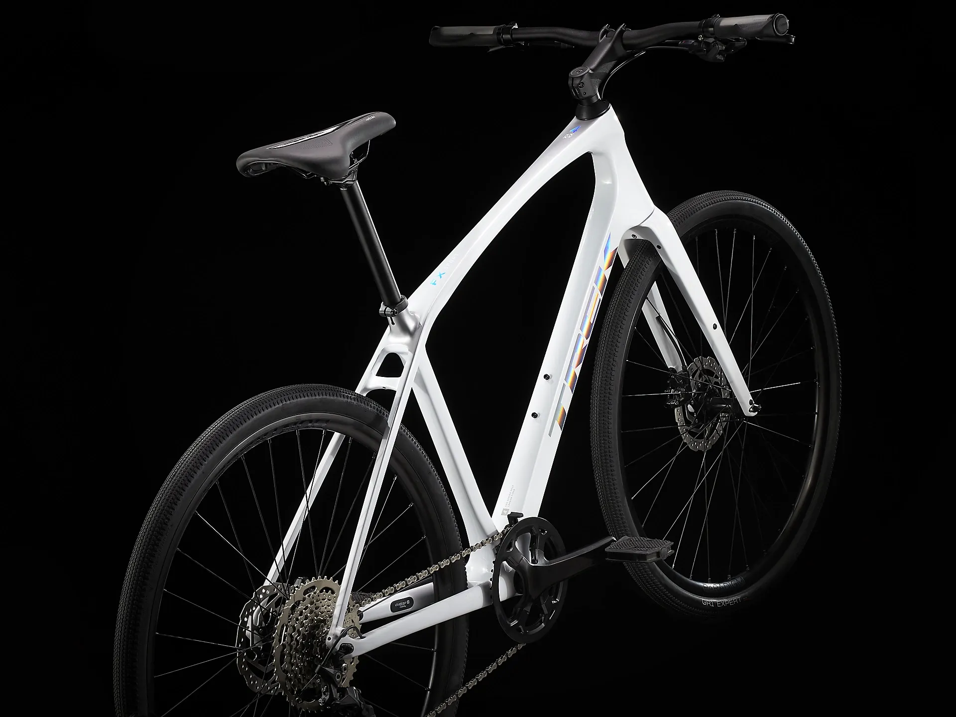 Trek FX Sport 4 Carbon Hybrid Fitness Bike White