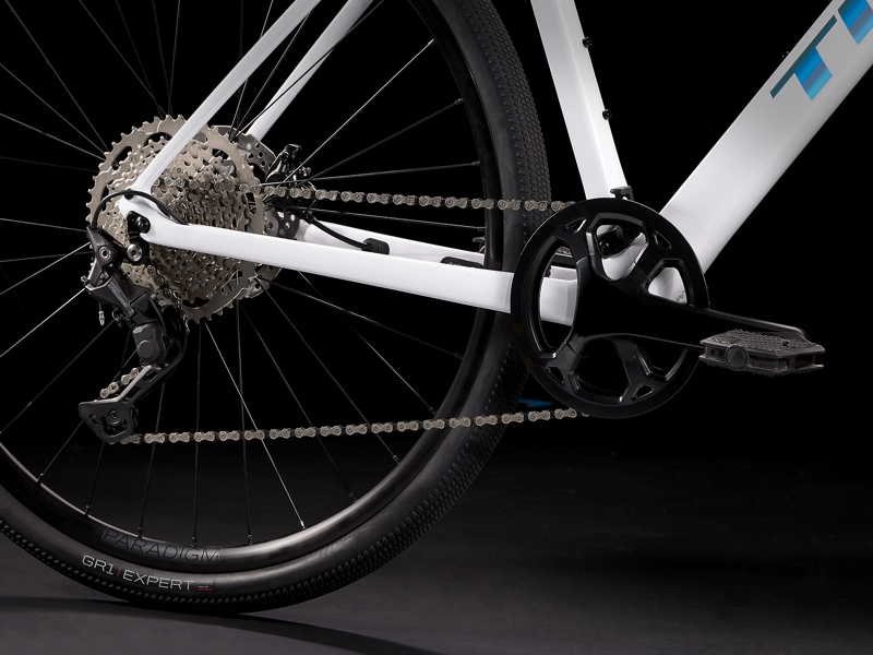 Trek FX Sport 4 Carbon Hybrid Fitness Bike White-7