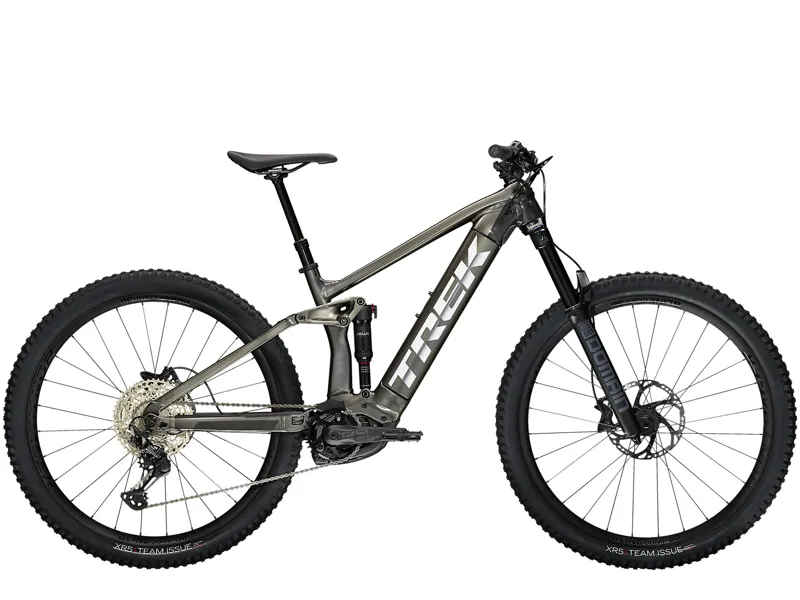 Trek Rail 7 Deore/XT 2022 Electric Mountain Bike Mercury/Dnister Black