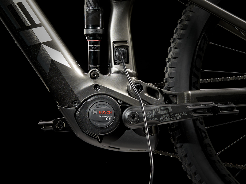 Trek Rail 7 Deore/XT 2022 Electric Mountain Bike Mercury/Dnister Black-9