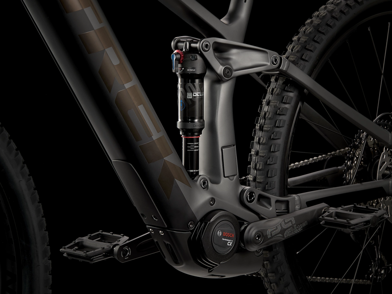 Trek Rail 9.7 SLX/XT 2022 Electric Mountain Bike Matte Lithium Grey/Matte Trek Black-5