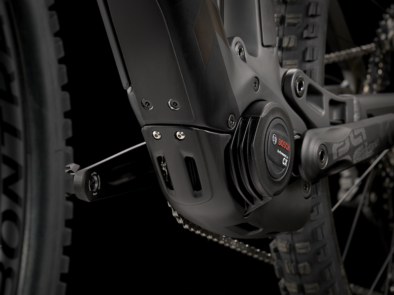 Trek Rail 9.7 SLX/XT 2022 Electric Mountain Bike Matte Lithium Grey/Matte Trek Black-4