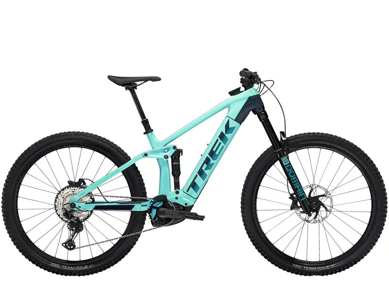 Trek Rail 9.7 SLX XT 2022 Electric Mountain Bike Miami Green Naut