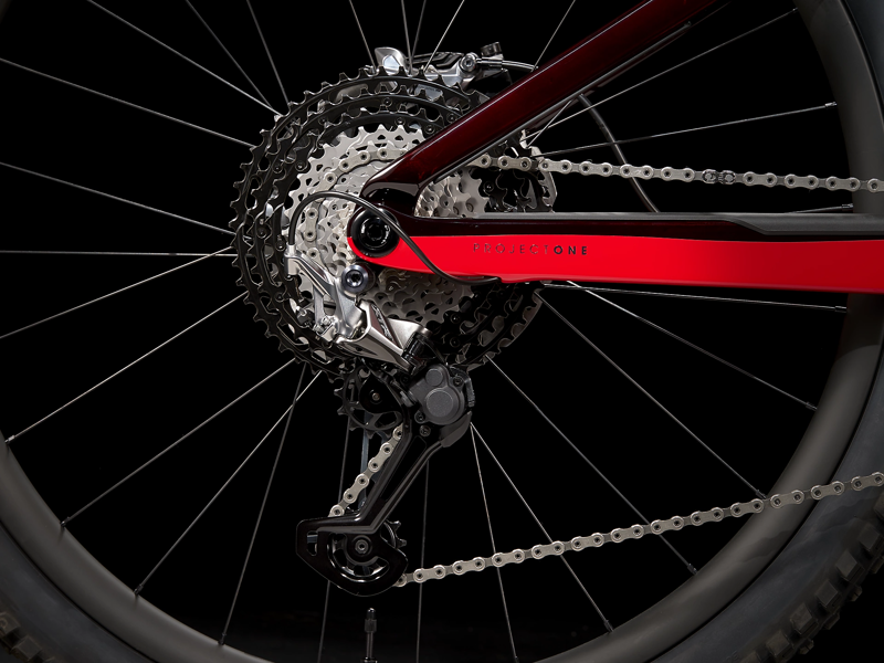 Trek Rail 9.9 XTR 2022 Electric Mountain Bike Carbon Red Smoke/Viper Red-3